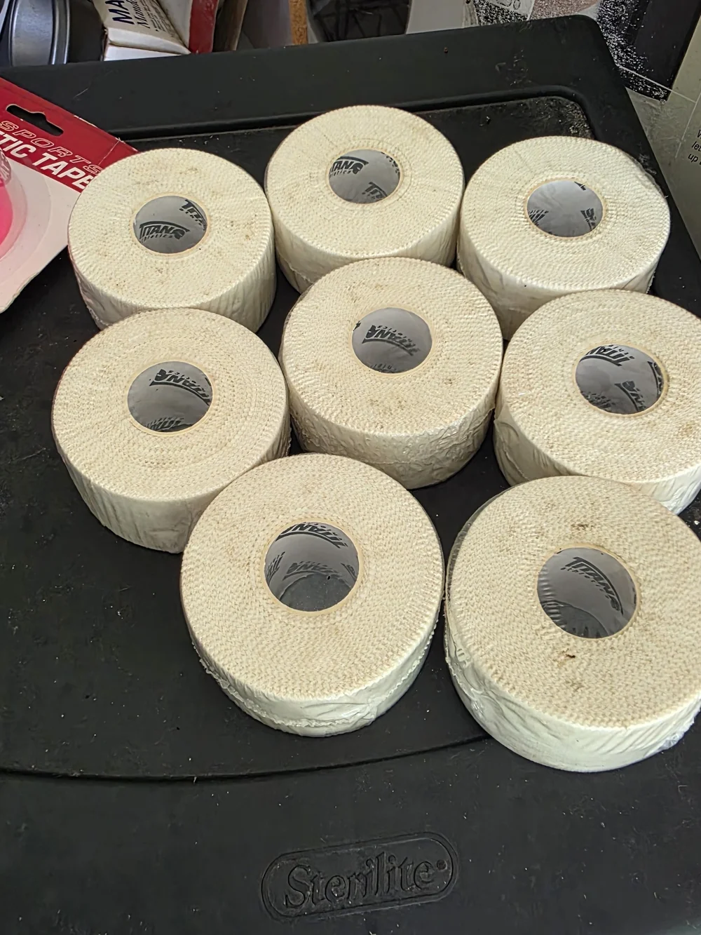 Pink Athletic Sports Tape - 1.5 in x 10 yd